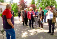 Pensionarii gălăţeni au cerut în stradă mărirea pensiilor cu 40%