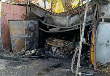 Un gălățean a murit în garaj, după ce a fost surprins de un incendiu