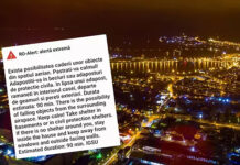 Mesaj RO-Alert în județul Tulcea și municipiul Galați. Populația a fost informată despre ”posibilitatea căderii unor obiecte din spațiul aerian”